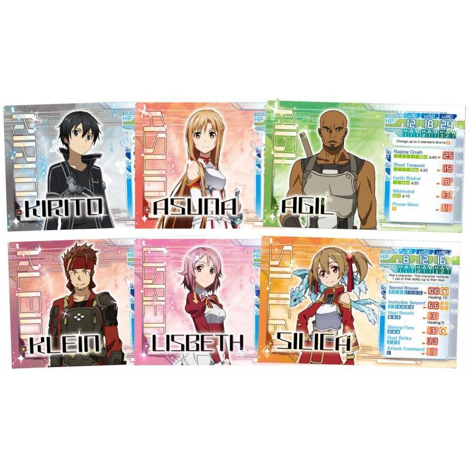 Sword Art Online: Sword of Fellows Foil Card Set 